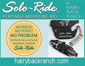 Horse Mounting Aid by Solo Ride.