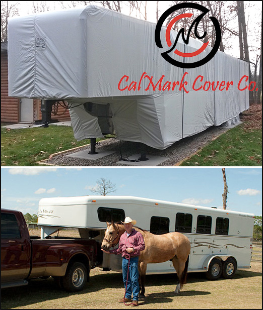 Horse Trailer Covers from CalMark Cover Co. Oxnard California