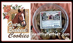 Click to visit - Oven Baked Cookies at HealthyPetNet.com Click to visit - Oven Baked Cookies at HealthyPetNet.com
