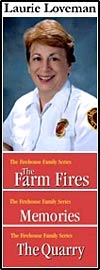 Laurie Loveman Author and Fire Fighter.