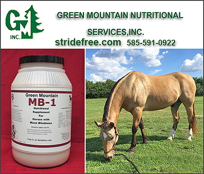 Green Mountain Nutritional Services, Inc. Horse Supplements