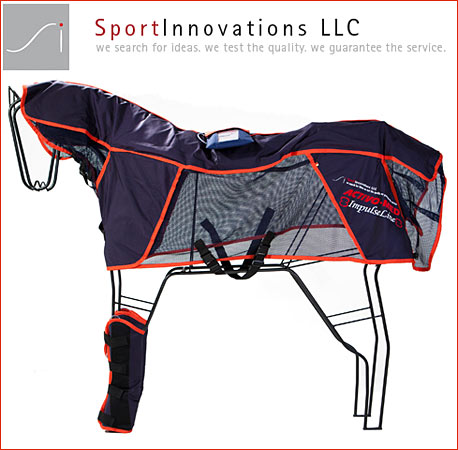 horses magnetic therapy horse blanket sport company impulse massage line llc infohorse