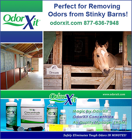 OdorXit Horse Barn Deodorization