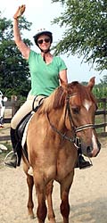 Ronnie Rittenhouse at Raney Horse Camp