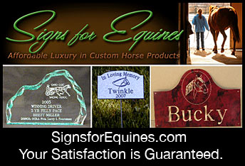 Signs for Equines