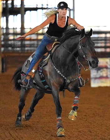 Tara Riding Bug - Helping Barrel Horses with Ulcers