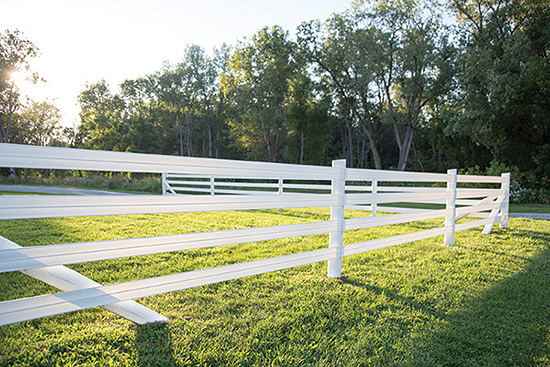 Flex Horse Fence is strong and forgiving.