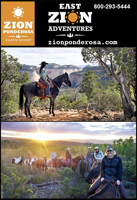 Zion Ponderosa Horse Riding Vacations