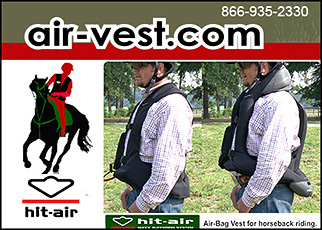 The Hit Air Vest Horse Rider Protection Vest
