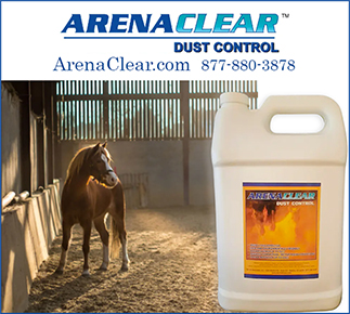 Horse Arena Dust Control by Arena Clear