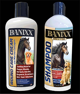 Medicated Horse Shampoo by Banixx