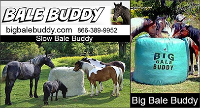 Horse Bale Protective Horse Feeders.