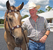 Bob Pruitt, CEO InfoHorse.com and his horse Dream!