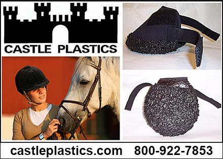 Castle Plastics Horse Pads