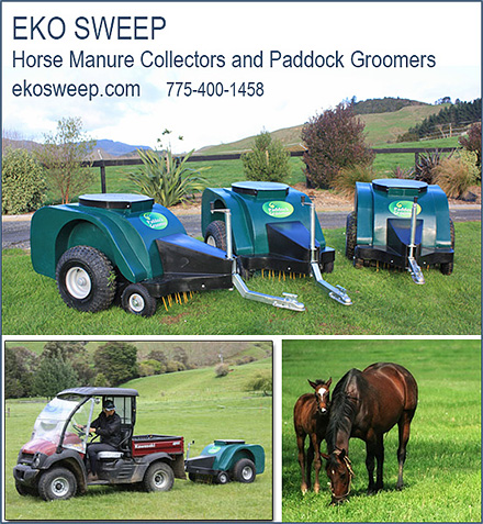 Eko Sweep Horse Pasture Manure Vacuum