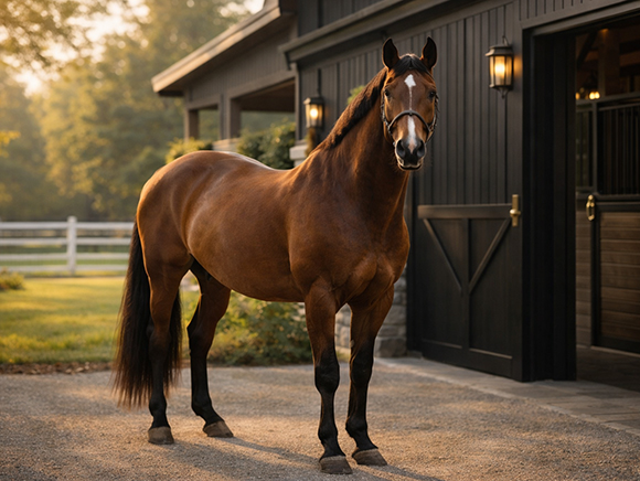 Daily horse grooming for healthy horses