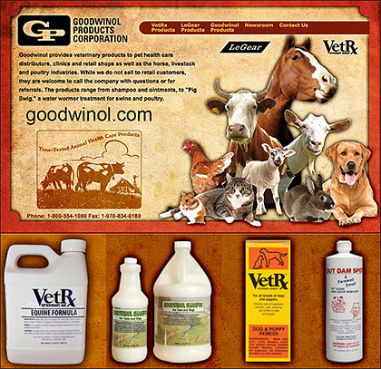 Goodwinol Products Corporation Spot removal for dogs.
