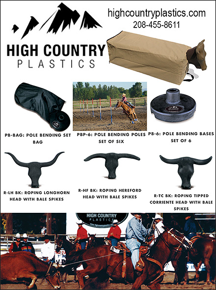 High Country Plastics Roping Equipment and Pole Bending Equipment
