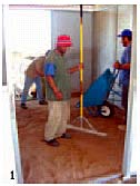 installing fines