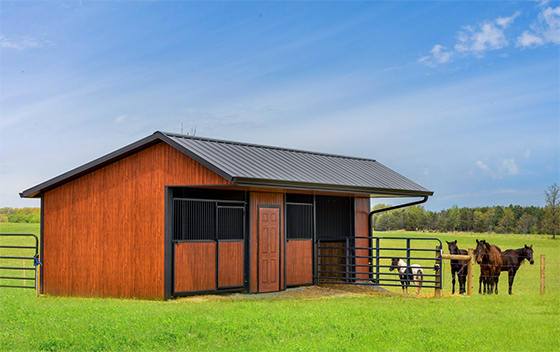 Better Barn Siding Saves Money