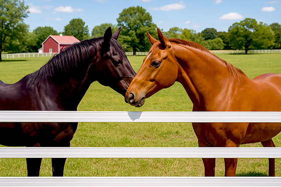 Options for Coated Wire Fencing for Horses