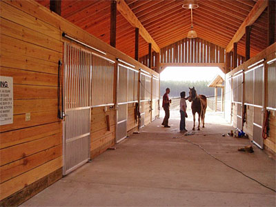 Aluminum Horse Stalls