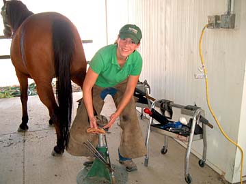 Farrier Training, Going to Horseshoeing School