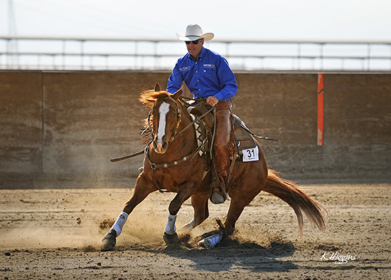 Executing a left hand spin with a slight bend to the left 