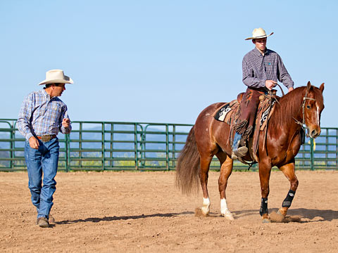 Photo by Darrell Dodds 'Receiving instruction and feedback will accelerate your learning 