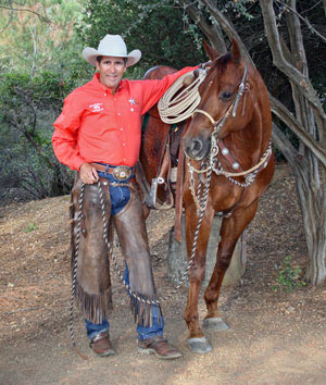 Rein and Leg Management Performance Horse Training