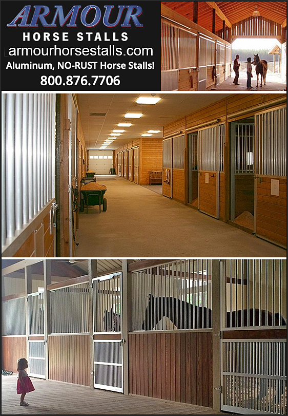 Armour Horse Stalls — Barns (can help you with your barn)