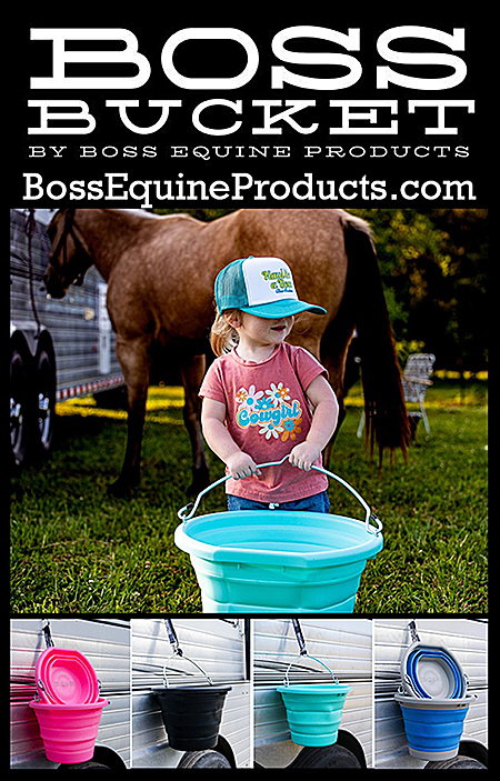 The BOSS™ BUCKET by Boss Equine Products