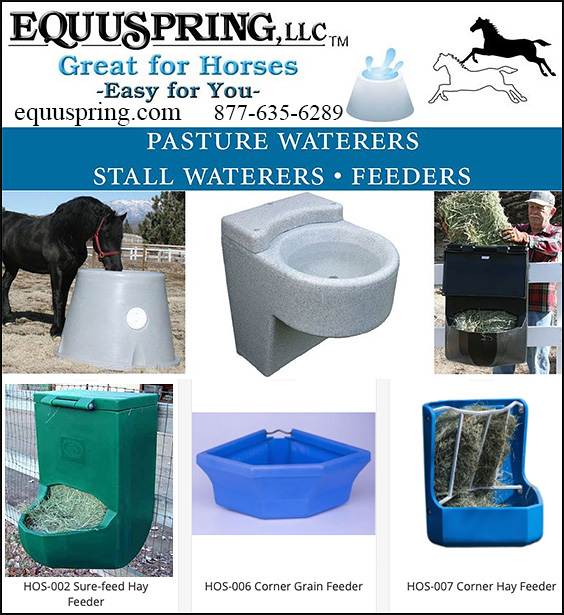 Equu Spring, LLC.™ — Barn Accessories (Equuspring the original name in automatic pasture waterers, now offers a stall…)