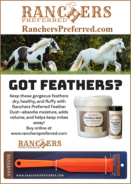 Ranchers Preferred Feather Dust for Horses
