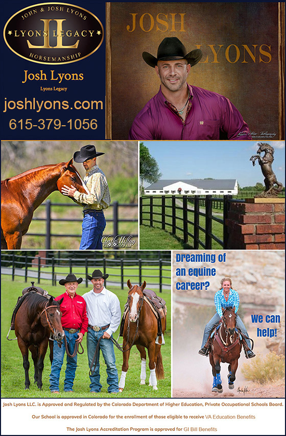 Josh Lyons Horse Training Certification Program