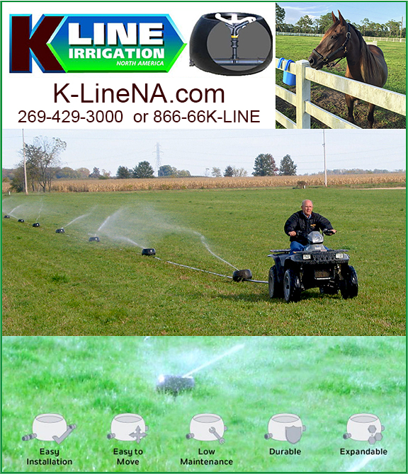 K-Line Irrigation — Arenas (is the most affordable, effective irrigation solution for your pastures and)