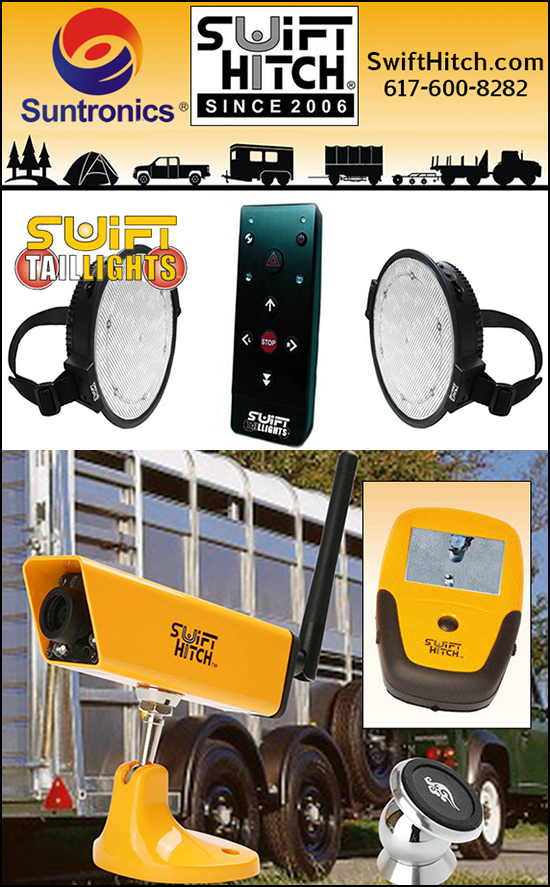 Swift Tail LightsBy Suntronics Technologies, LLC — Trailering (With Swift Tail Lights you'll never have to worry about having no tail lights…)