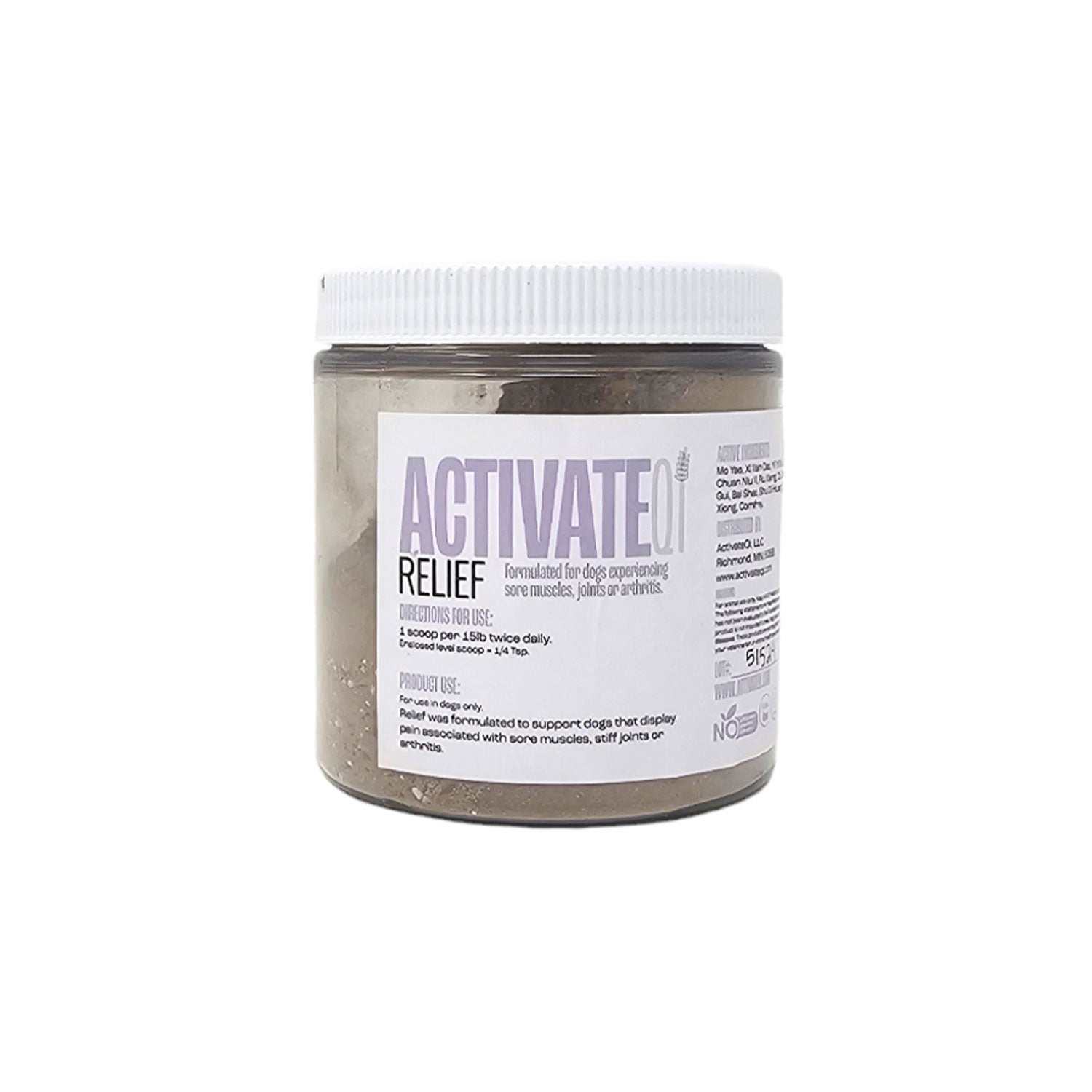 ActivateQi RELIEF canine joint support formula for dogs