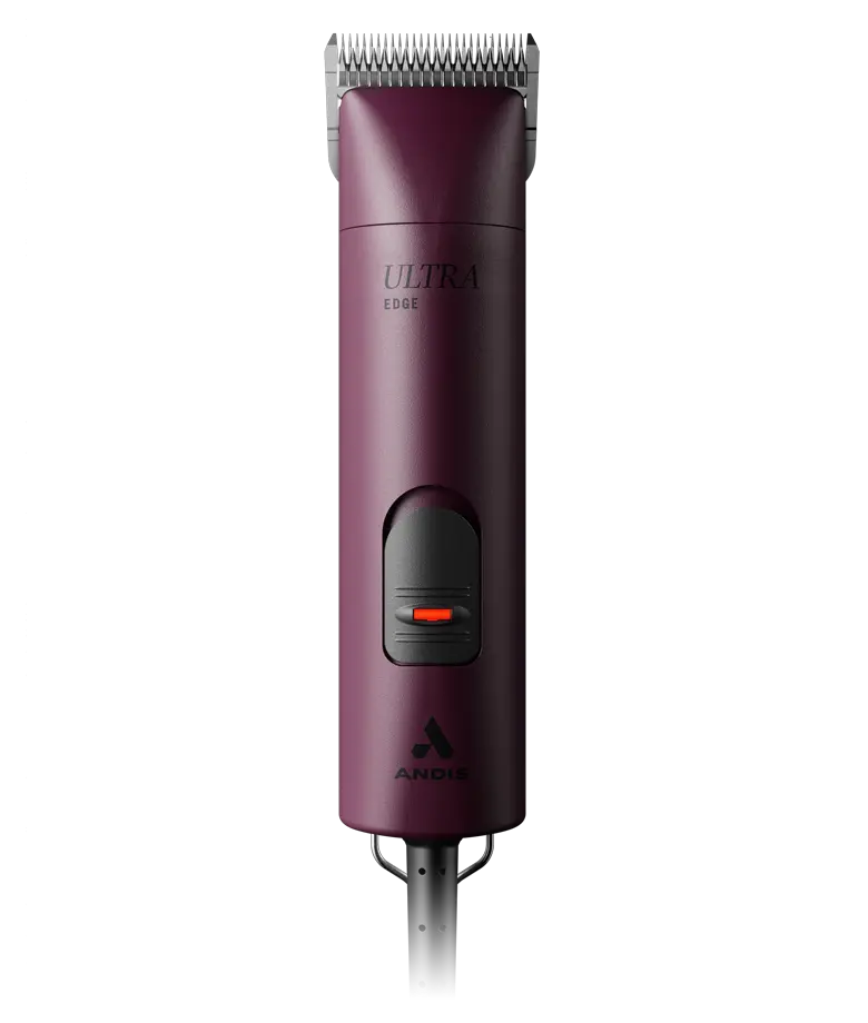 Andis UltraEdge AGC Super 2-Speed burgundy detachable-blade equine clipper