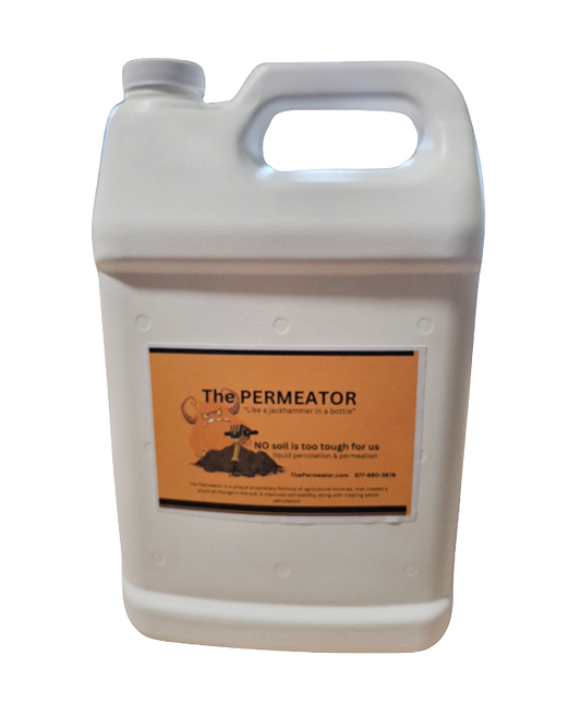 The PERMEATOR soil moisture conditioner product by TRC Associates ARENACLEAR