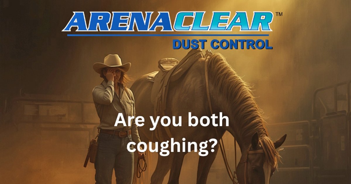 BIG NEWS!  ARENACLEAR™ Dust Control is the “Official Dust Control product for the WPRA