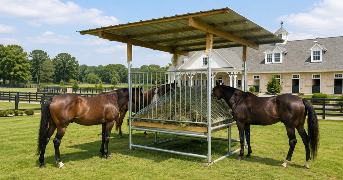 Feeding Hay in the Pasture Without Feeding the Ground