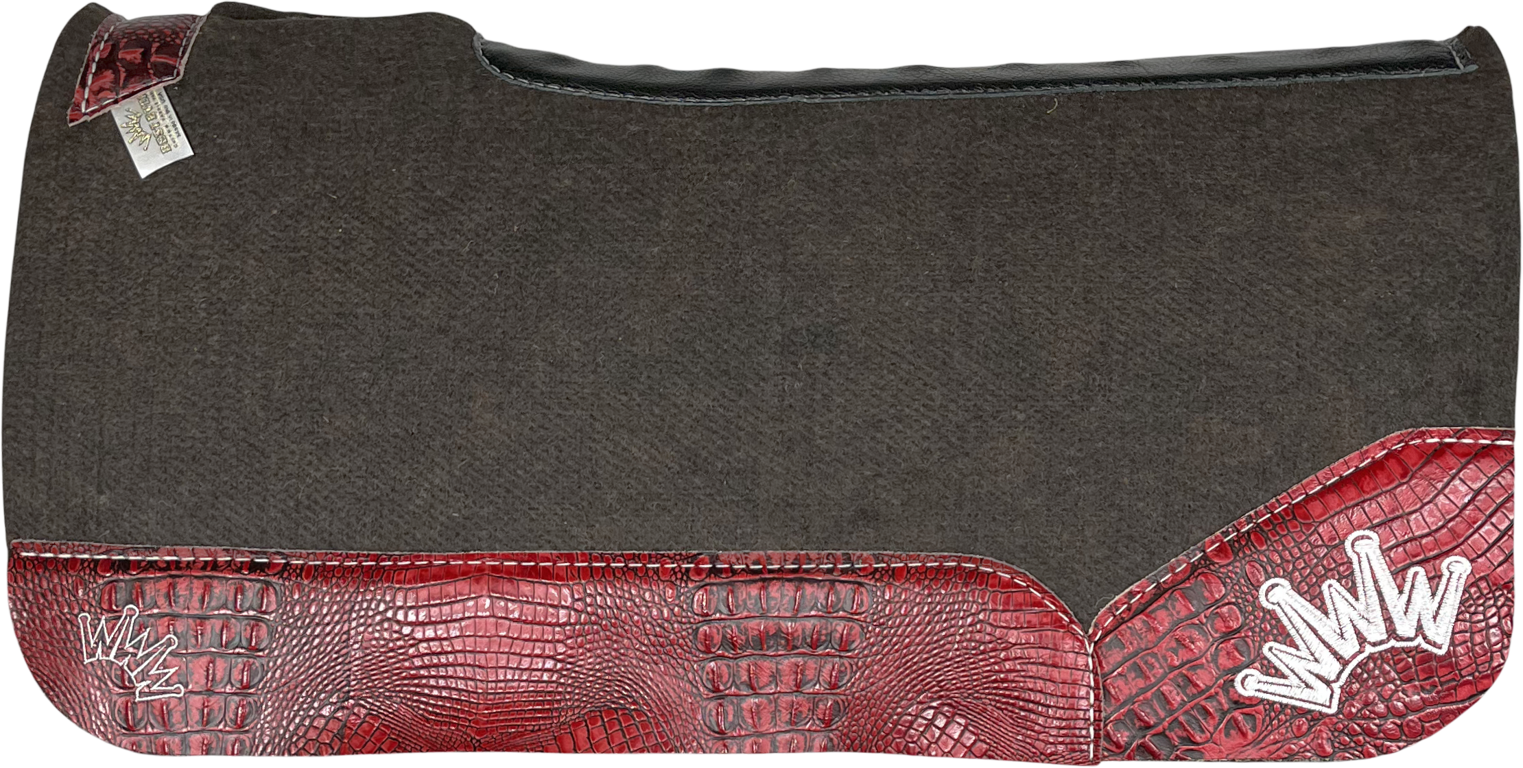 Best Ever Pads OG all-purpose pressed wool western saddle pad