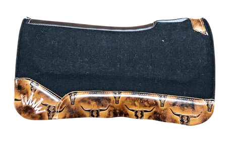 Best Ever Pads BHS Series wool western saddle pad