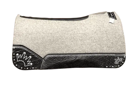 Best Ever Pads Kush Collection pressed F-11 grade wool saddle pad