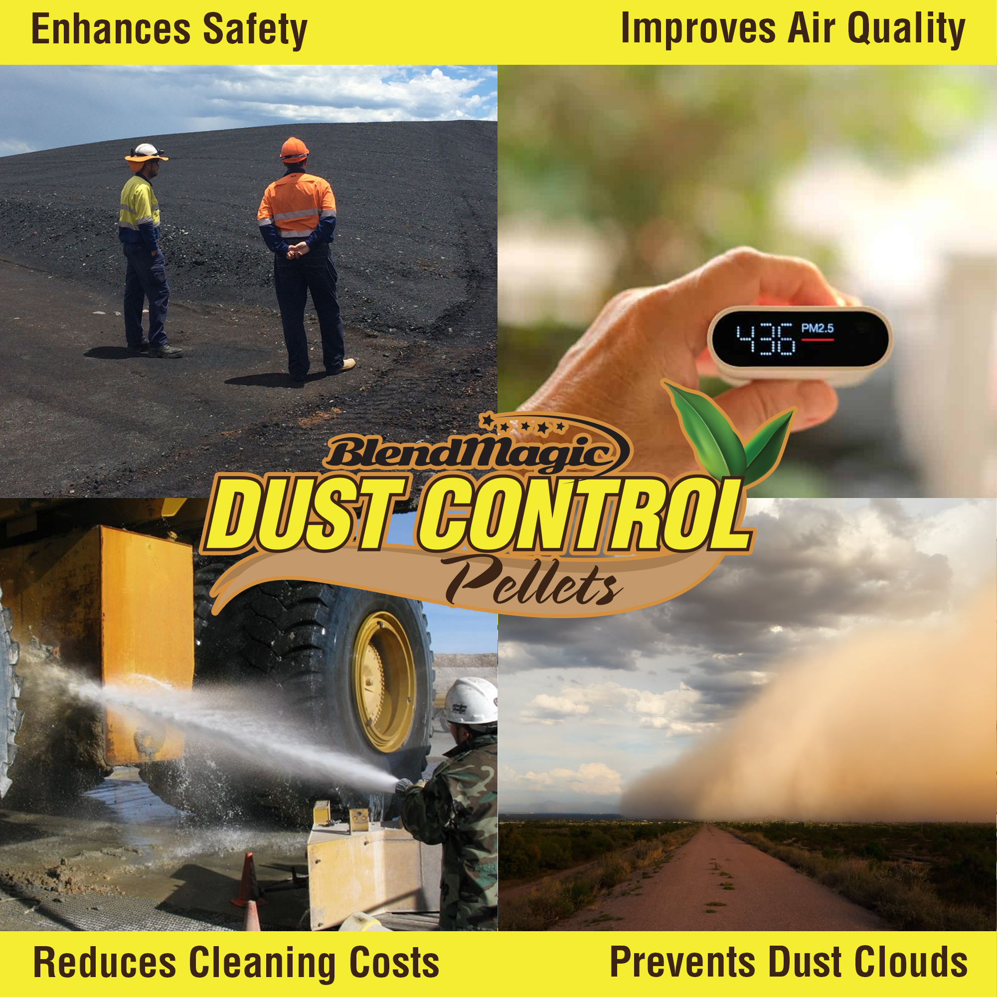 BlendMagic dust control pellets product detail