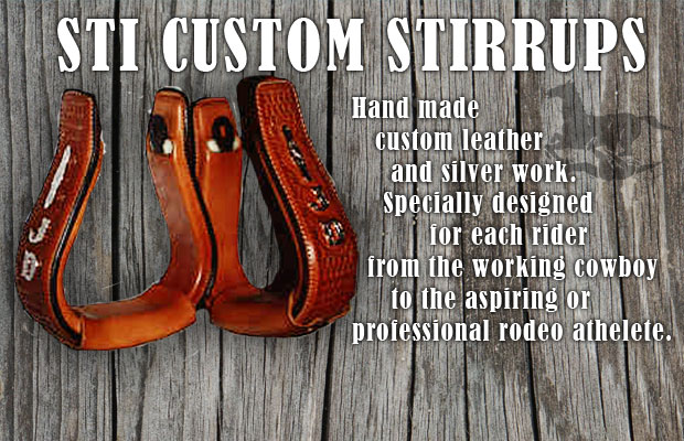 Breakaway Stirrups by STI Western safety stirrup in action on a saddled horse