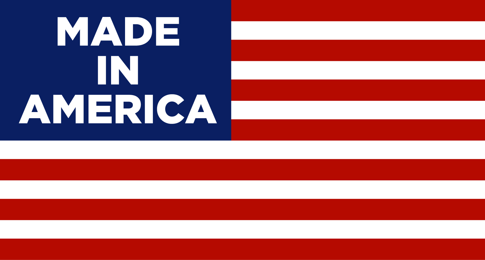 Castle Plastics horseshoe pads made 100% in the USA seal