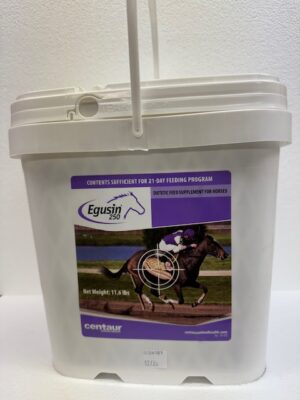 Egusin 250 front of bag equine gastric support supplement by Centaur Animal Health