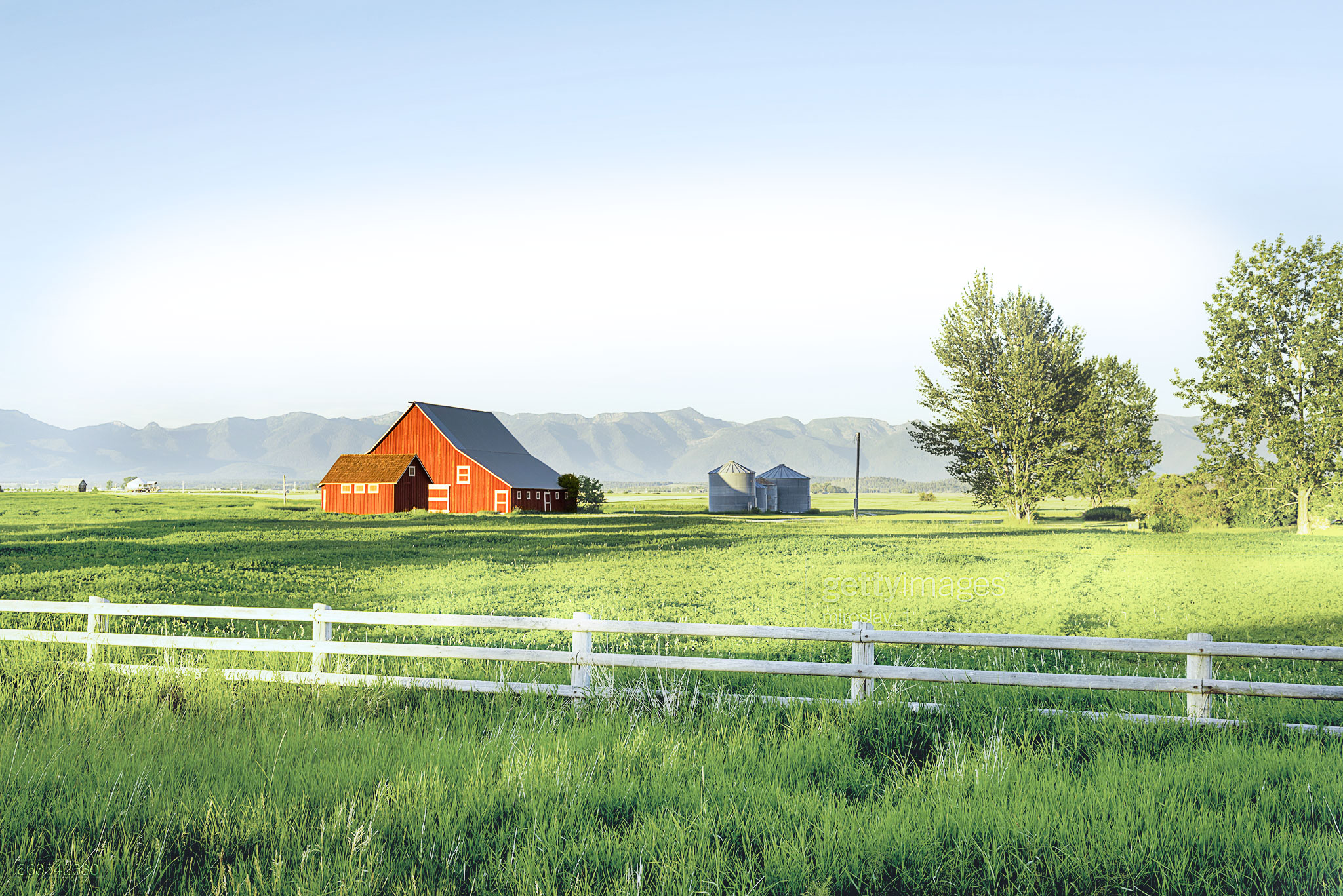 Country Acres LLC hay storage and round bale feeding on the farm